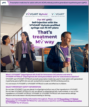 VYVGART brochure.